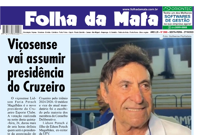 Folha da Mata 2965 - 27/10/2023