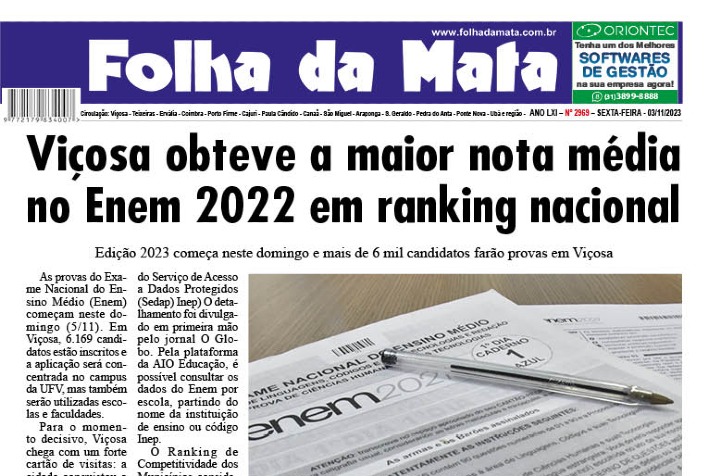 Folha da Mata 2969 - 03/11/2023