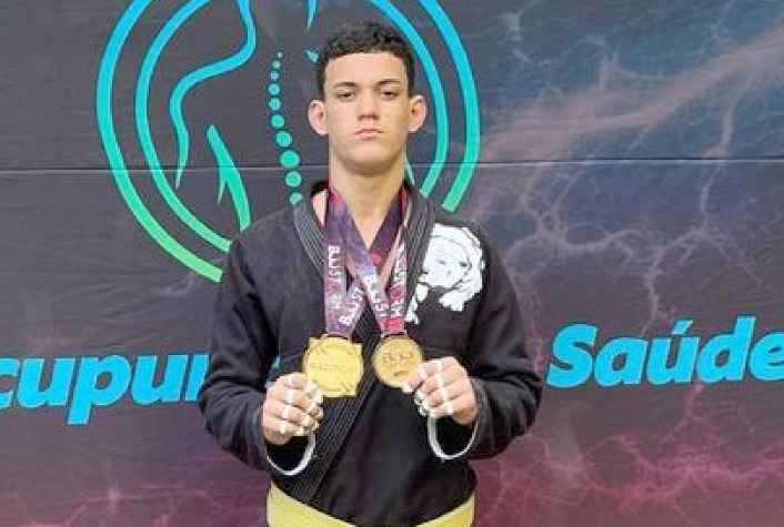 Atletas do jiu-jitsu de Viçosa se destacam em competição realizada em Contagem