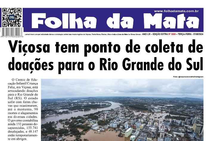 Folha da Mata 3089 - 07/05/2024