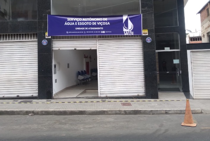 Unidade de Atendimento do Saae Viçosa é transferida para rua Dr. Milton Bandeira