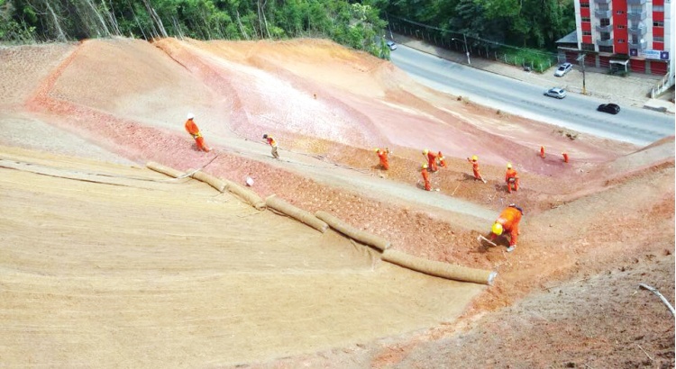 Segunda etapa de contenção na Av. Castello Branco termina segunda, 15