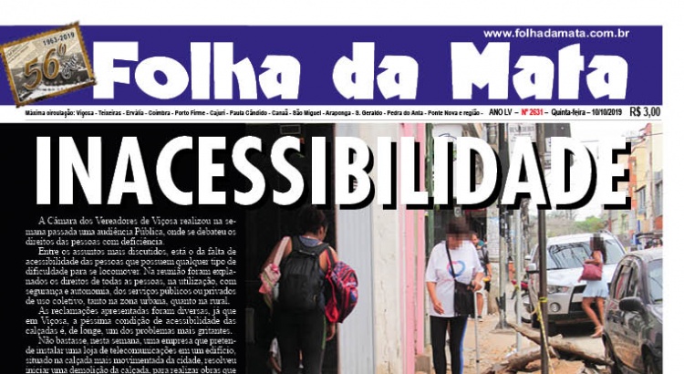 Capa da próxima edição