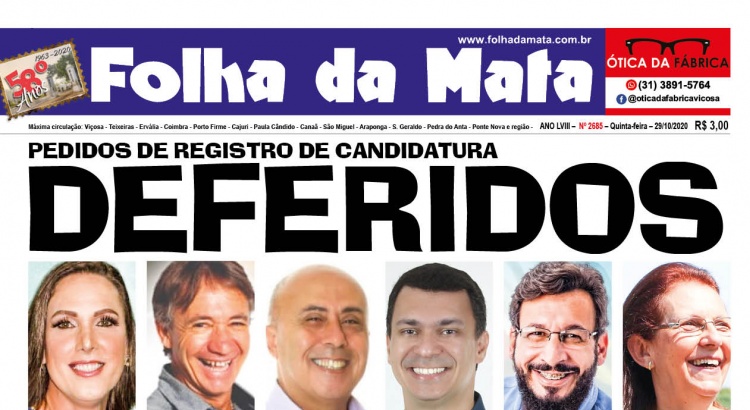 Capa da próxima edição